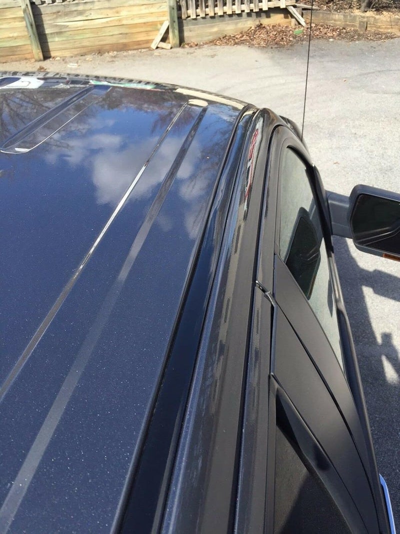 AA Black Roof Trim Molding Kit for 2005-2021 Nissan Frontier 2006 2007 2008 2009 2010 2011 2012 2013 2014 2015 2016 2017 2018 2019 2020 - Image 1